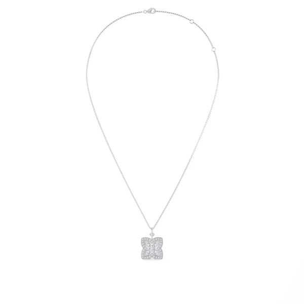 Enchanted Lotus pendant in white gold - Image 2